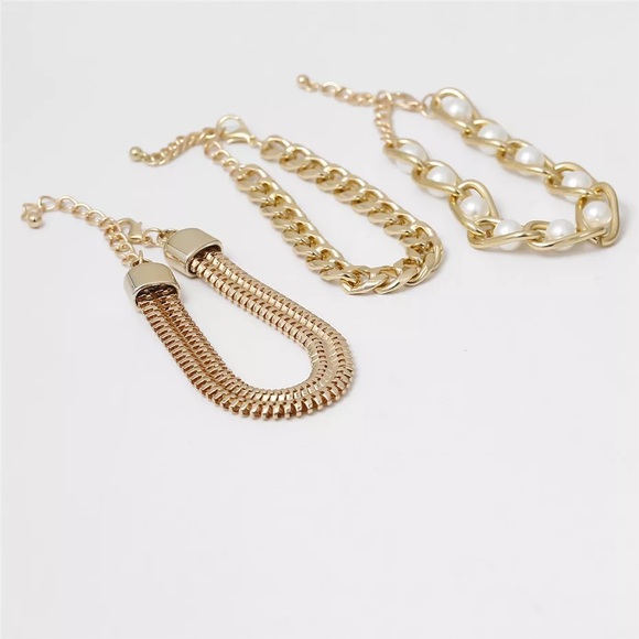 3/$30 💛 3Pc Chinky Bracelet Set - Picture 5 of 8